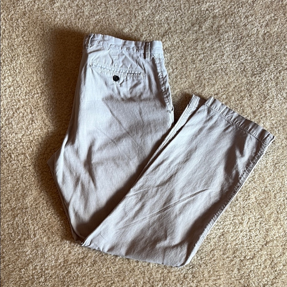 Banana Republic Light Gray Chinos